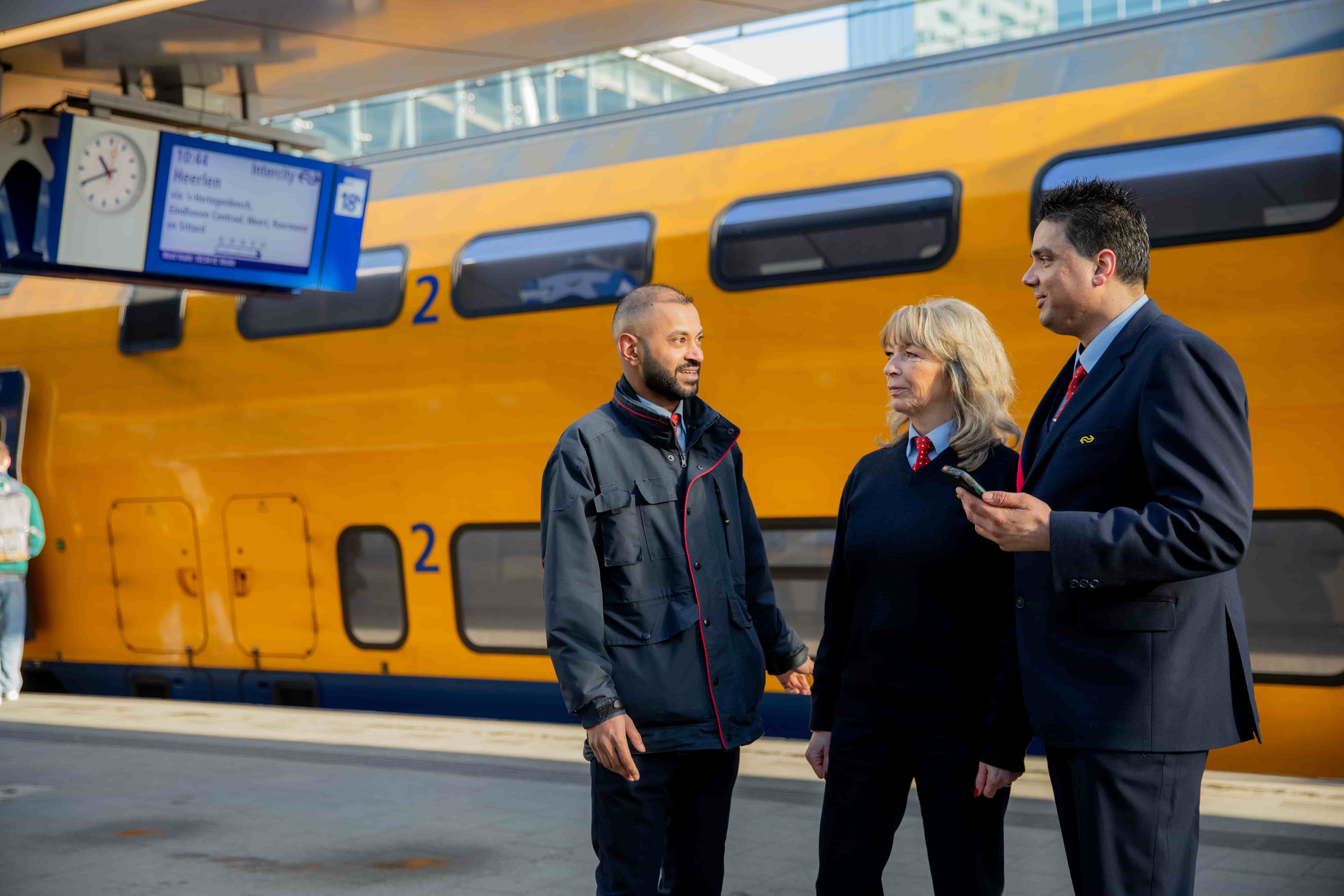 Meet & Greet Stations- en treinpersoneel Amserdam