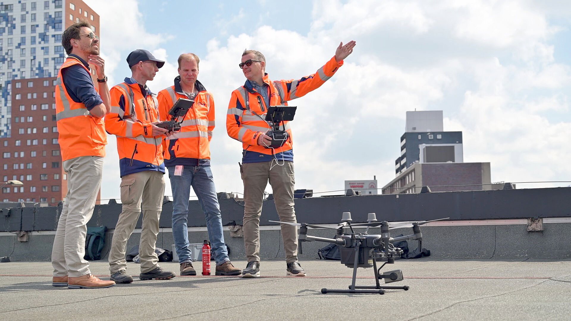 bouwkundige inspecties drones werken bij NS